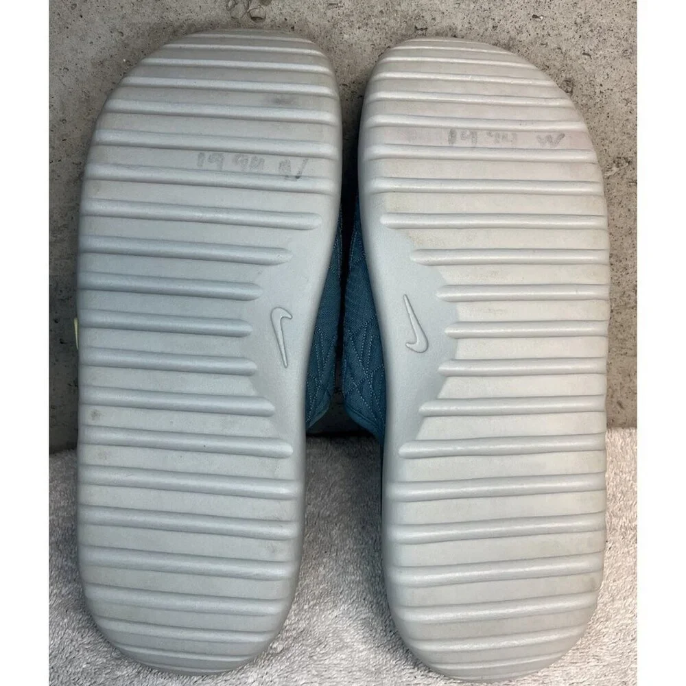 Size 10 Nike Asuna 2 x Future  Movement Mineral Teal Sequoia Slides FB9762 300